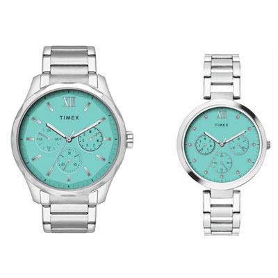 "Timex Couple Watches - TW00PR326 - Click here to View more details about this Product